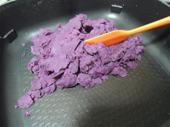 紫薯奶酪冰皮月饼的做法步骤3