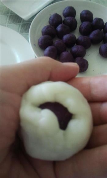 紫薯冰皮月饼的做法图解12