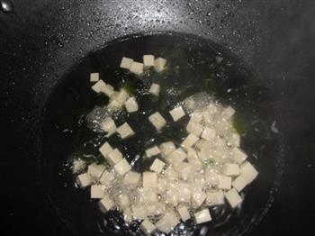 味噌豆腐汤的做法图解3