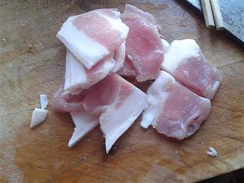 猪肉白菜炖粉条的做法图解1