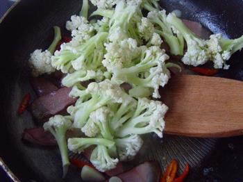 干锅菜花的做法图解6