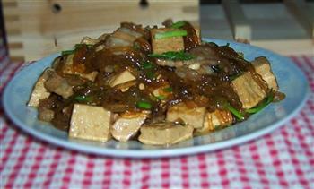 自制豆腐炖猪肉粉条的做法步骤10
