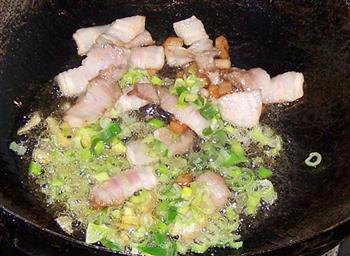 自制豆腐炖猪肉粉条的做法步骤4