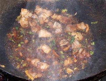 自制豆腐炖猪肉粉条的做法步骤5