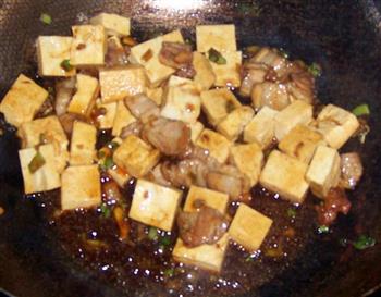 自制豆腐炖猪肉粉条的做法步骤6