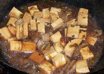 自制豆腐炖猪肉粉条的做法步骤7