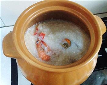 私房海鲜砂锅粥的做法步骤10