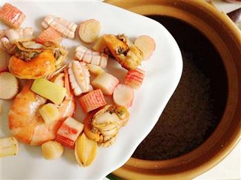 私房海鲜砂锅粥的做法步骤6