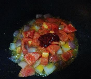西红柿炒菜花的做法图解6