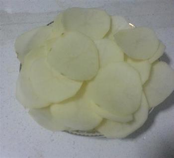 椒盐薯片的做法步骤4