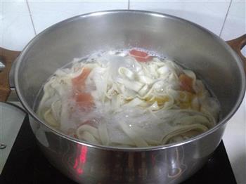 西红柿青菜鸡汤面的做法步骤5