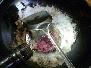 咸菜里脊肉炒夜开花的做法步骤5