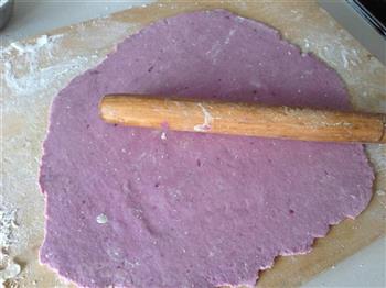 紫薯糯米烧卖的做法步骤3