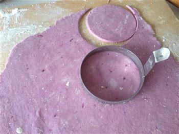 紫薯糯米烧卖的做法步骤4