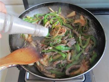 泡菜青椒牛肉丝的做法步骤9