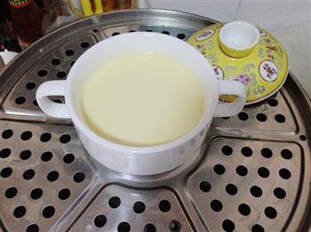 太极牛奶炖蛋的做法步骤8