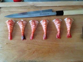 熟虾寿司的做法图解9