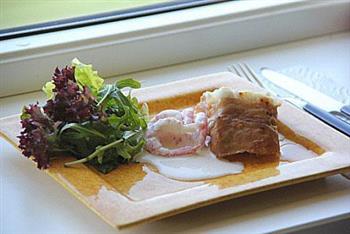 熏肉芥末鳕鱼卷的做法步骤10
