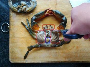 酱炒青蟹的做法步骤3