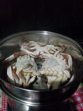 清蒸螃蟹的做法步骤2