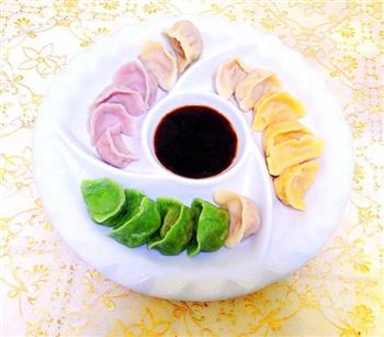彩色水饺的做法图解12