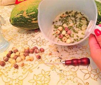 南瓜绿豆粥的做法步骤7