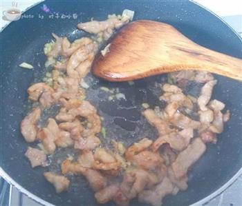 莴笋炒肉片的做法步骤7