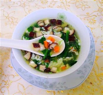 芙蓉鲜蔬汤的做法图解10