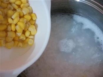 玉米蛋花粥的做法图解6