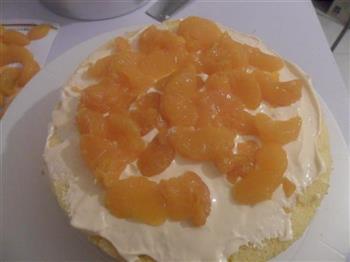 橙香奶油蛋糕的做法步骤5