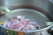 胡萝卜羊肉粥的做法步骤3
