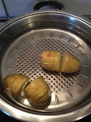 辣肠芝士风琴土豆的做法步骤2