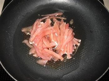 肉炒黄花菜的做法图解4