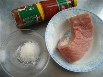 芝麻锅包肉的做法步骤1