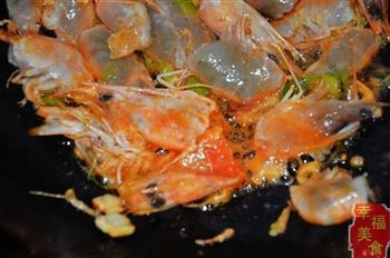 大虾烧白菜的做法步骤4
