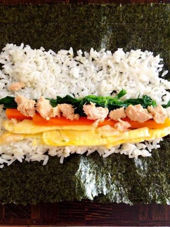 三文鱼寿司的做法图解3