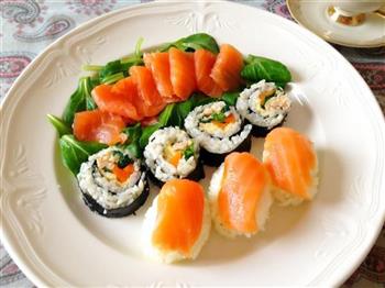 三文鱼寿司的做法步骤5