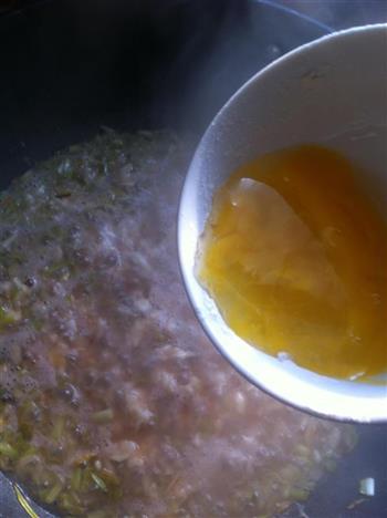 蒜黄花生疙瘩汤的做法图解11