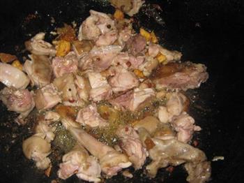 砂锅泡椒兔肉的做法步骤5