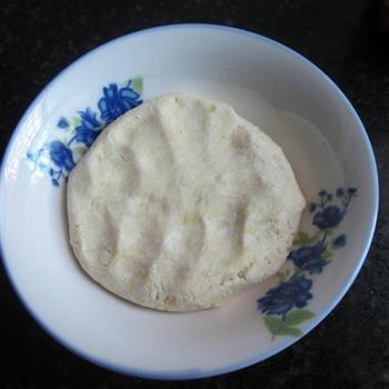 固元膏地瓜糯米煎粑的做法图解2