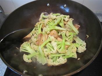 干锅有机菜花的做法步骤10