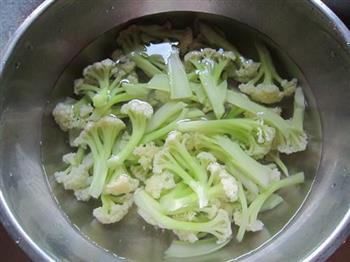 干锅有机菜花的做法步骤3