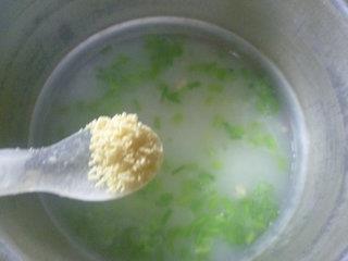 芹菜咸肉大米粥的做法步骤8