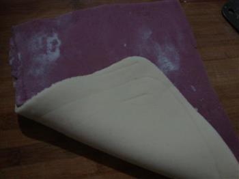 紫薯双色花卷的做法步骤6