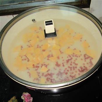 红薯红豆粥的做法步骤5