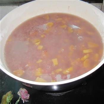 红薯红豆粥的做法步骤6