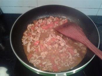 茄子炒肉的做法步骤5