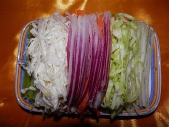 多彩蔬菜沙拉的做法图解3