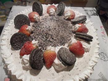 巧克力草莓蛋糕的做法图解13
