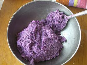 椰香紫薯香脆面包片的做法图解6